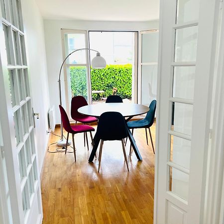 Appartement Standing Avec Jardin, 4 Personnes, Strategiquement Situe マント・ラ・ジョリー エクステリア 写真