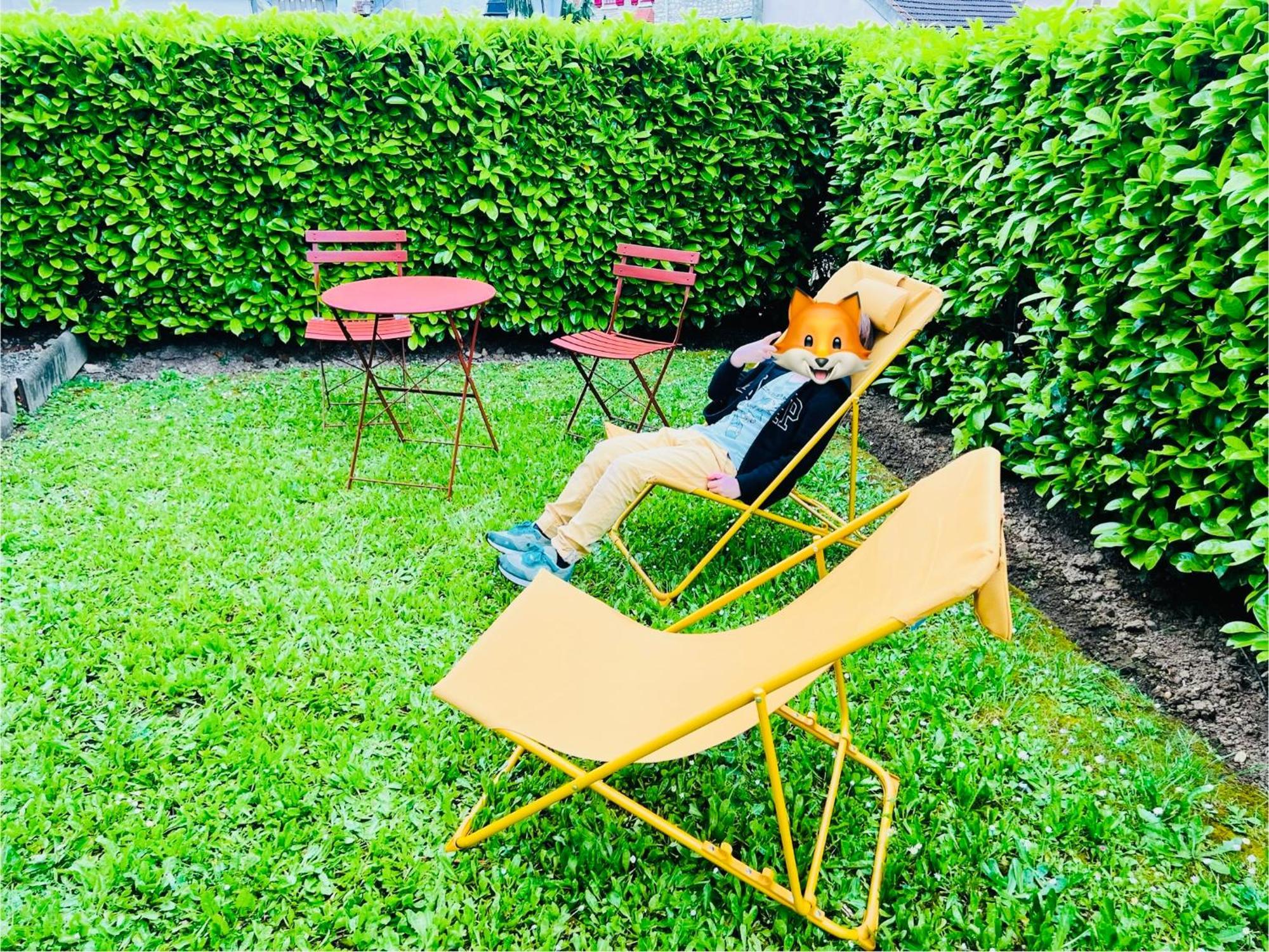 Appartement Standing Avec Jardin, 4 Personnes, Strategiquement Situe マント・ラ・ジョリー エクステリア 写真